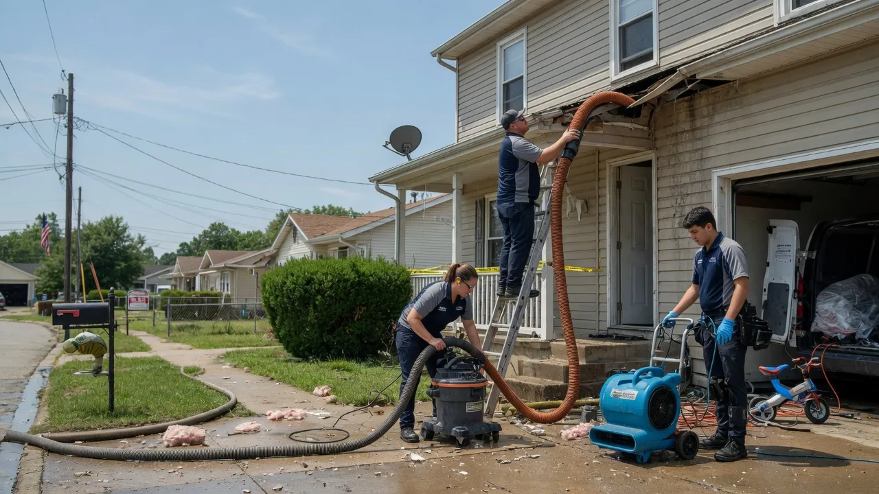 Water Damage Restoration in New Augusta, MS near me